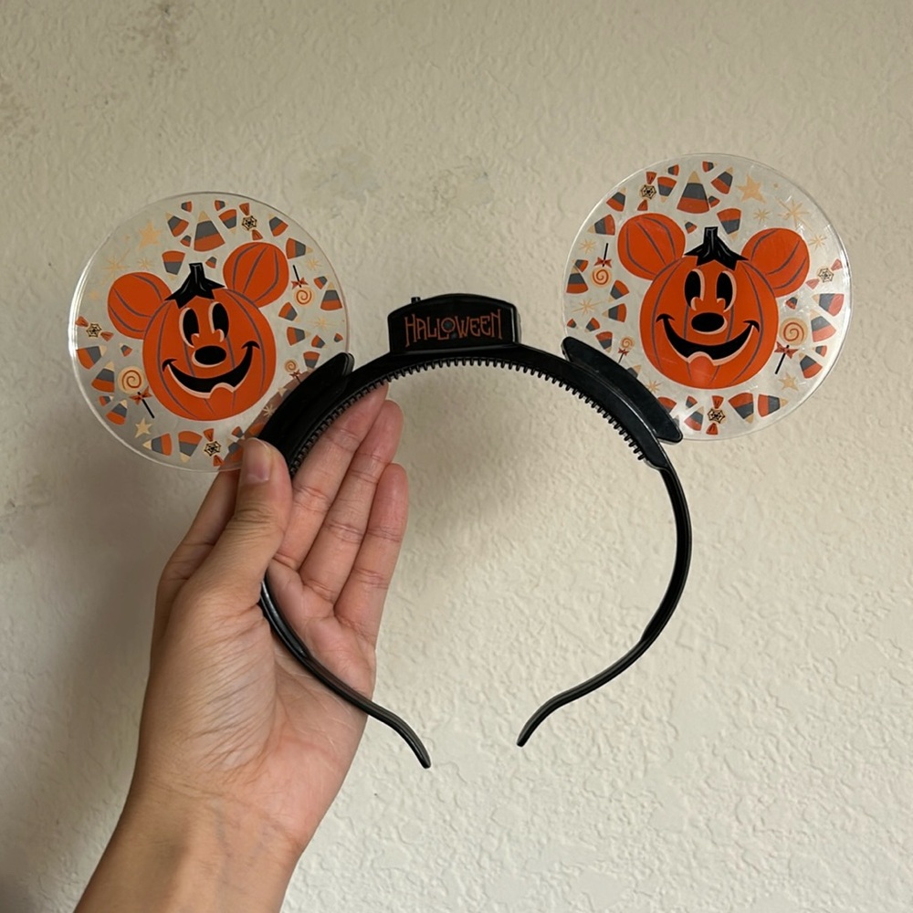 Disneyland light up Halloween acrylic ears